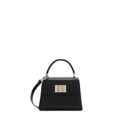 Furla 1927 Black Top Handle Bag - Mini