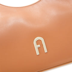 Furla Diamante Brown Shoulder Bag - Small