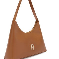 Furla Diamante Brown Shoulder Bag - Small