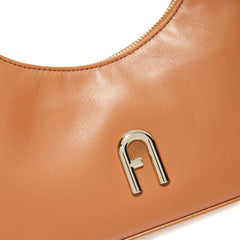 Furla Diamante Brown Shoulder Bag - Mini