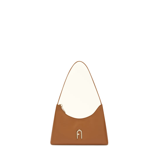 Furla Diamante Brown Shoulder Bag - Mini