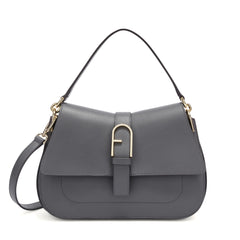 Furla Flow Grey Top Handle Bag - Medium