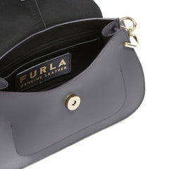 Furla Flow Grey Top Handle Bag - Mini