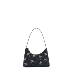 Furla Diamante Black Shoulder Bag - Mini