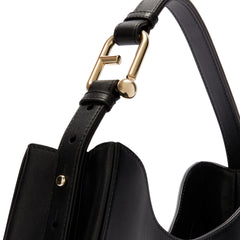 Furla Nuvola Black Hobo Bag - Large