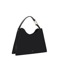 Furla Nuvola Black Hobo Bag - Large