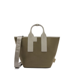 Furla Piuma Green Tote Bag - Large