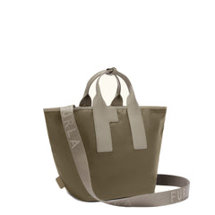 Furla Piuma Green Tote Bag - Large