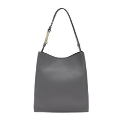 Furla Nuvola Grey Bucket Bag - Small