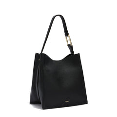 Furla Nuvola Black Bucket Bag - Small