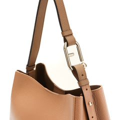 Furla Nuvola Brown Bucket Bag - Small