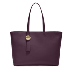 Furla Sfera Burgundy Tote Bags - Large