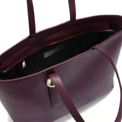 Furla Sfera Burgundy Tote Bags - Large