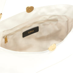 Furla Sfera White Shoulder Bag - Large