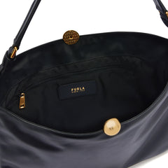 Furla Sfera Black Shoulder Bag - Large