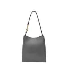 Furla Nuvola Grey Bucket Bag - Mini