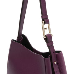 Furla Nuvola Burgundy Bucket Bag - Mini