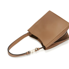 Furla Nuvola Brown Bucket Bag - Mini