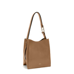 Furla Nuvola Brown Bucket Bag - Mini