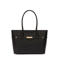 Furla Goccia Black Tote Bag - Large