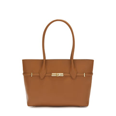 Furla Goccia Brown Tote Bag - Large