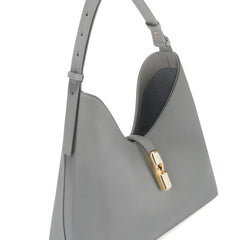 Furla Goccia Light Grey Hobo Bag - Medium