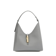 Furla Goccia Light Grey Hobo Bag - Medium