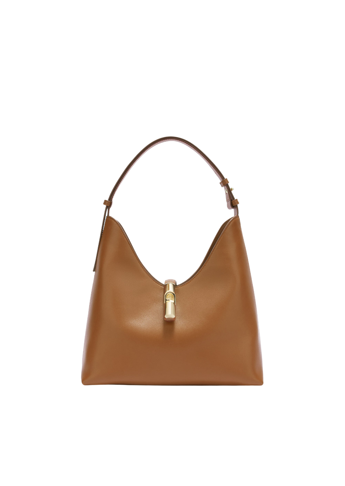 Furla Goccia Brown Hobo Bag - Medium