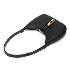 Furla Goccia Black Shoulder Bag - Small