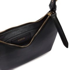 Furla Goccia Black Shoulder Bag - Small