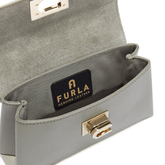 Furla 1927 Light Grey Crossbody Bag - Mini