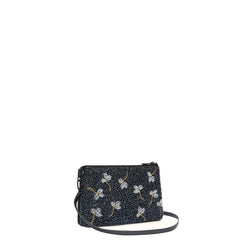 Furla Diamante Black Crossbody Bag - Mini