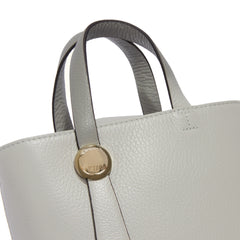 Furla Sfera Light Grey Vertical Crossbody Bag