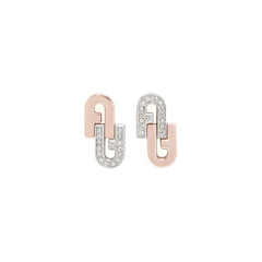 Furla Arch Silver Earrings