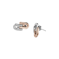 Furla Arch Silver Earrings