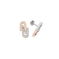 Furla Arch Silver Earrings