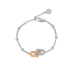 Furla Arch Silver Bracelet