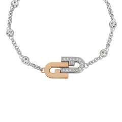 Furla Arch Silver Bracelet