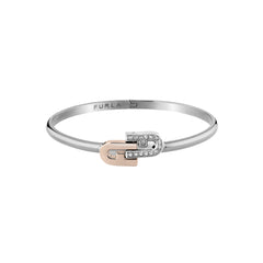 Furla Arch Silver Double Bangle