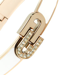 Furla Arch Silver Double Bangle