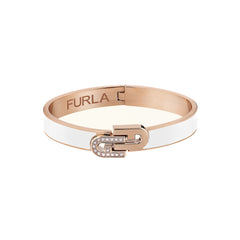 Furla Arch Silver Double Bangle