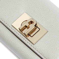 Furla 1927 Light Grey Compact Wallet - Medium