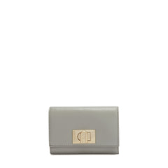 Furla 1927 Light Grey Compact Wallet - Medium