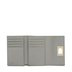 Furla 1927 Light Grey Compact Wallet - Medium