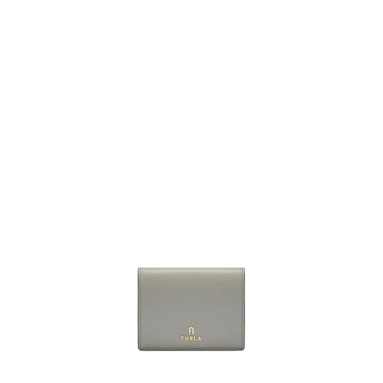 Furla Camelia Grey Bifold Wallet - Small