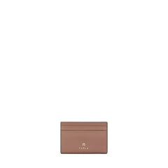 Furla Camelia Brown Card Case - Small