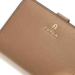 Furla Camelia Brown Compact Wallet - Small