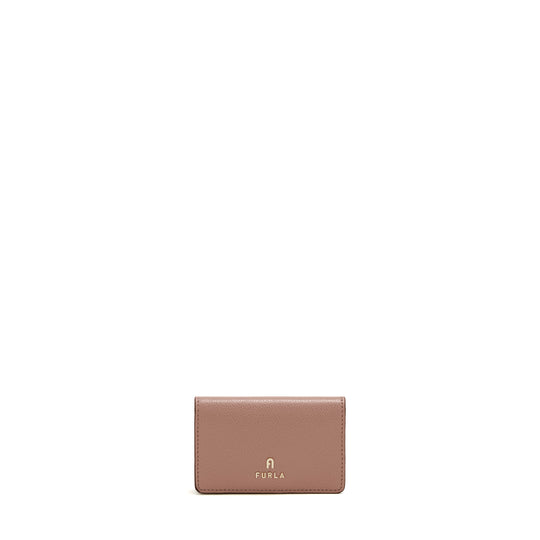 Furla Camelia Brown Card Case