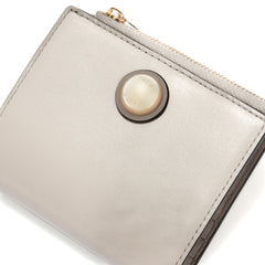 Furla Sfera Beige Bifold Slim Wallet - Small