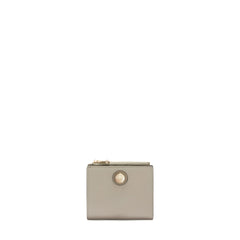 Furla Sfera Beige Bifold Slim Wallet - Small